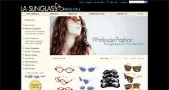 Desktop Screenshot of lasunglass.com